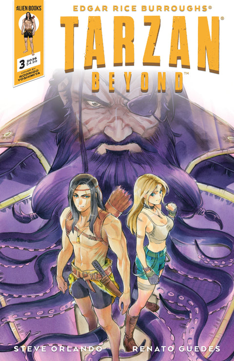 Tarzan Beyond 3 Comic Yoshimiya Manga Variant Alien Books 2026