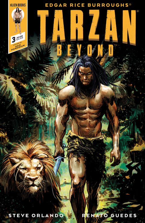 Tarzan Beyond 3 Comic Dan Panosian Variant Alien Books 2026