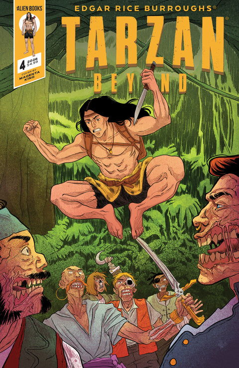 Tarzan Beyond #4 Variant B (King) IDW Publishing Steve Orlando Renato Guedes Magenta King