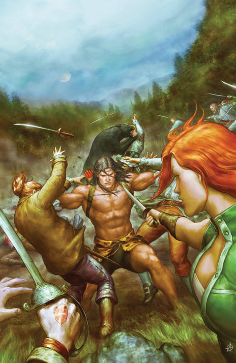 Tarzan Beyond #4 Variant C (Alessio Full Art) IDW Publishing Steve Orlando Renato Guedes Agustin Alessio