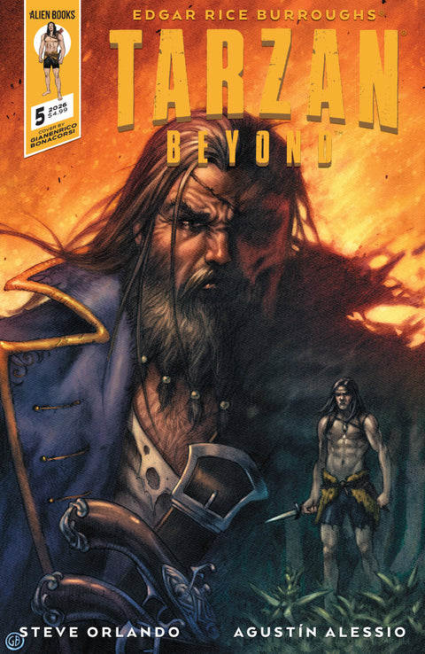 Tarzan Beyond #5 Variant C (Bonacorsi) IDW Publishing Steve Orlando Agustin Alessio Gianenrico Bonacorsi