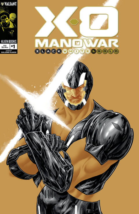 X-O Manowar: Black, White & Gold #1 Cover A (Fajardo) IDW Publishing Various Various Guillermo Fajardo