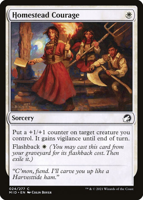 Homestead Courage (Foil)