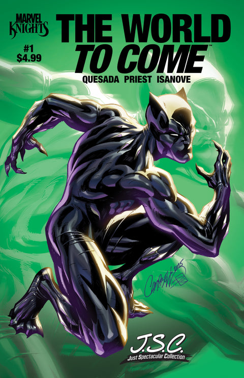 Marvel Knights: The World To Come 3 Comic J. Scott Campbell Just Spectacular Marvel Comics 2025
