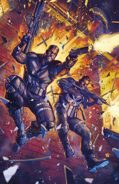 Marvel Knights: Punisher 1 Comic 1:50 Ben Harvey Virgin Incentive Marvel Comics 2025