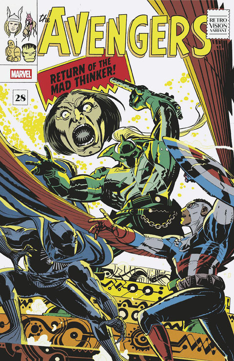 The Avengers, Vol. 9 #28 (Cvr C) (2025) Wes Craig Retro Vision Variant