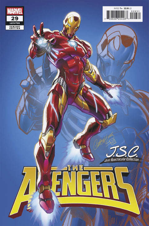 The Avengers, Vol. 9 29 Comic J. Scott Campbell Variant Marvel Comics 2025