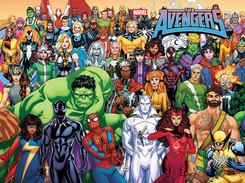 The Avengers, Vol. 9 34 Comic Russell Dauterman Wraparound Marvel Comics 2026