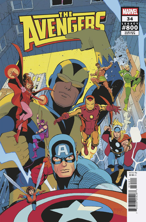 The Avengers, Vol. 9 34 Comic Leonardo Romero Variant Marvel Comics 2026