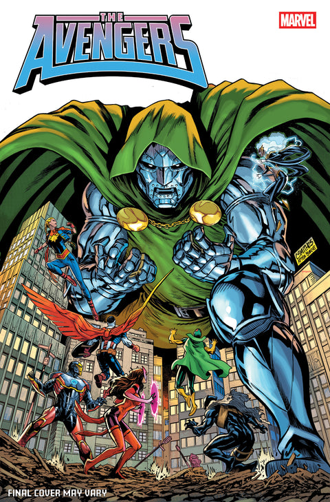 The Avengers, Vol. 9 36 Comic Cory Smith Doom Homage Variant Marvel Comics 2026