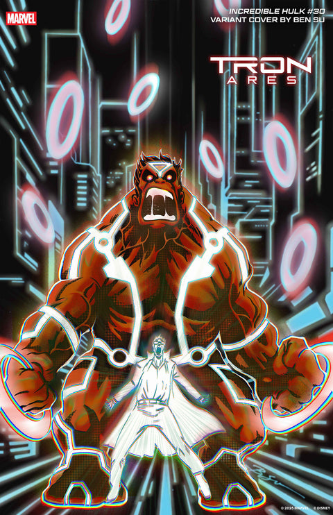 The Incredible Hulk, Vol. 4 30 Comic Benjamin Su Tron: Ares Marvel Comics 2025