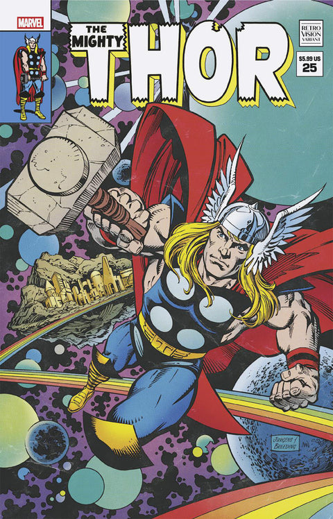 The Immortal Thor #25 (Cvr B) (2025) Dan Jurgens Retro Vision Variant