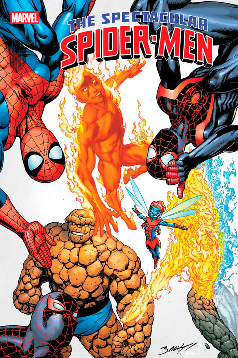 THE SPECTACULAR SPIDER-MEN #15 Marvel Greg Weisman Andres Genolet Mark Bagley