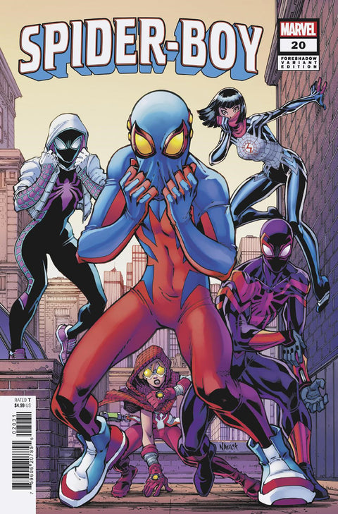 SPIDER-BOY #20 TODD NAUCK FORESHADOW VARIANT Marvel Dan Slott Paco Medina Todd Nauck