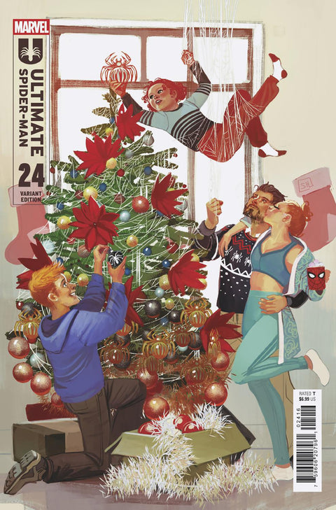 ULTIMATE SPIDER-MAN #24 STEPHANIE HANS VARIANT 1:25 Marvel Jonathan Hickman Marco Checchetto Stephanie Hans