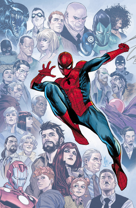 ULTIMATE SPIDER-MAN #24 MARCO CHECCHETTO VIRGIN VARIANT 1:100 Marvel Jonathan Hickman Marco Checchetto Marco Checchetto