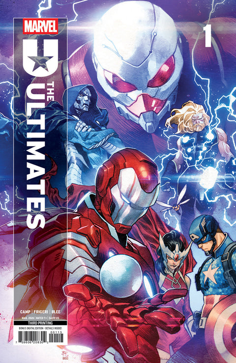 The Ultimates, Vol. 6 1 Comic 3rd Printing Dike Ruan Marvel Comics 2026