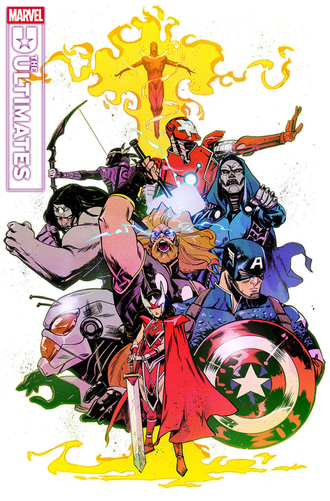 ULTIMATES #12 SANFORD GREENE VARIANT Marvel Deniz Camp Juan Frigeri Sanford Greene