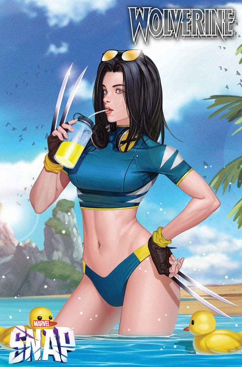 WOLVERINE #24 INHYUK LEE MARVEL SNAP SWIMSUIT VARIANT Marvel Saladin Ahmed Martin Coccolo Inhyuk Lee