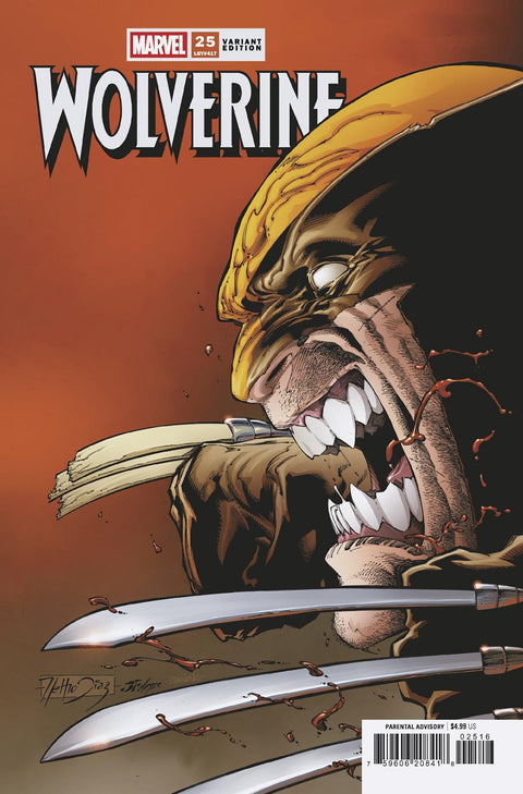 Wolverine, Vol. 8 25 Comic Netho Diaz Incentive Variant (1:25) Marvel Comics 2026