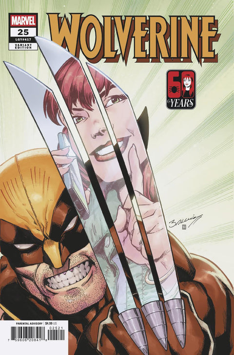 Wolverine, Vol. 8 25 Comic Mark Bagley Mary Jane Watson Variant Marvel Comics 2026