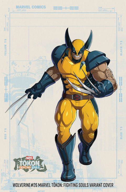 Wolverine, Vol. 8 26 Comic Marvel Tokon: Fighting Souls Variant Marvel Comics 2026