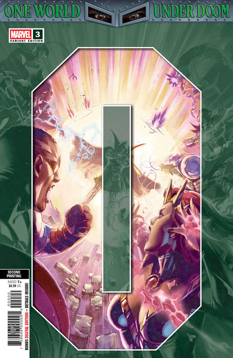 One World Under Doom 3 Comic 2nd Printing Ben Harvey Marvel Comics 2025