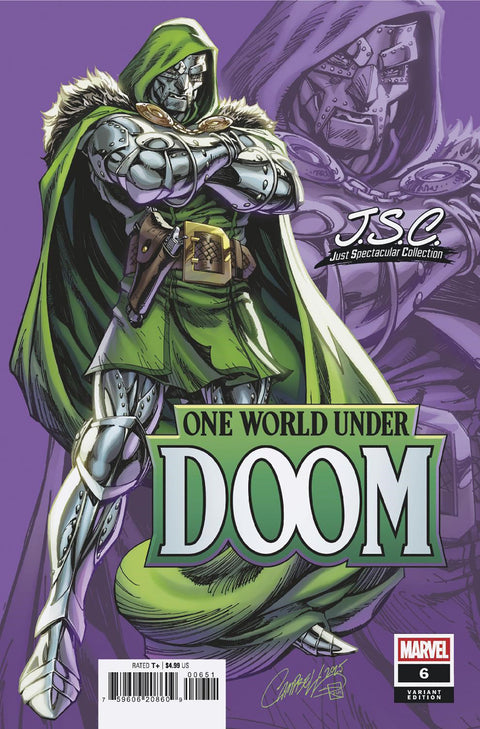 One World Under Doom 6 Comic J. Scott Campbell Variant Marvel Comics 2025