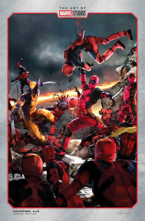 DEADPOOL #15 RODNEY FUENTEBELLA MARVEL STUDIOS VARIANT Marvel Cody Ziglar Roge Antonio Rodney Fuentebella
