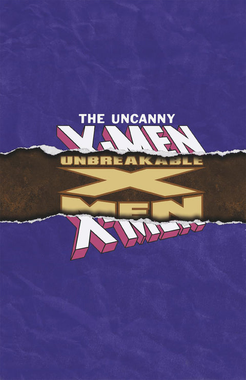 Uncanny X-Men, Vol. 6 21 Comic Foreshadow Logo Marvel Comics 2025