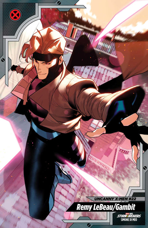 Uncanny X-Men, Vol. 6 22 Comic Simone Di Meo X-Men Trading Card Variant Marvel Comics 2026