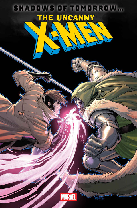 UNCANNY X-MEN #25 PETE WOODS DOOM HOMAGE VARIANT Marvel Gail Simone David Marquez Pete Woods