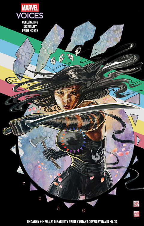 UNCANNY X-MEN #31 DAVID MACK DISABILITY PRIDE VARIANT Marvel Gail Simone Jim Towe David Mack