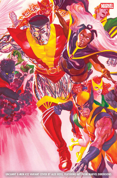 UNCANNY X-MEN #32 ALEX ROSS MARVEL DIMENSIONS VARIANT Marvel Gail Simone Roge Antonio Alex Ross