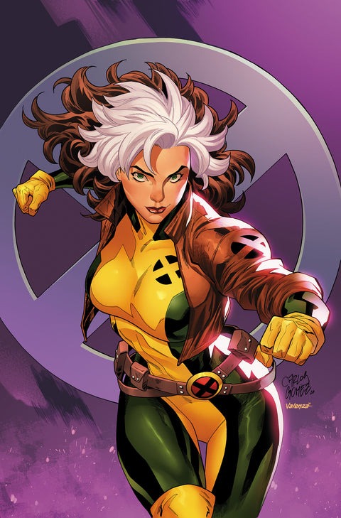 UNCANNY X-MEN #34 CARLOS GOMEZ ROGUE VIRGIN VARIANT 1:50 Marvel Gail Simone Luciano Vecchio Carlos Gomez