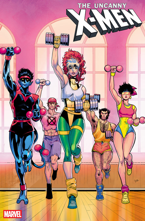 UNCANNY X-MEN #38 LUCIANO VECCHIO WORKOUT VARIANT Marvel Gail Simone Luciano Vecchio Luciano Vecchio