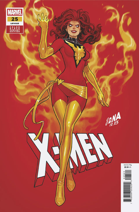 X-Men, Vol. 6 25 Comic David Nakayama Color Block Red Variant Marvel Comics 2026