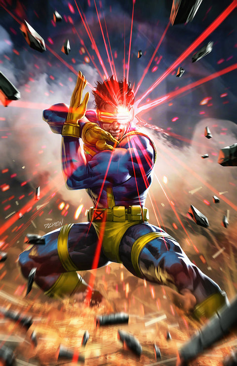 X-MEN #26 DERRICK CHEW CYCLOPS VIRGIN VARIANT 1:50 Marvel Jed MacKay Netho Diaz Derrick Chew