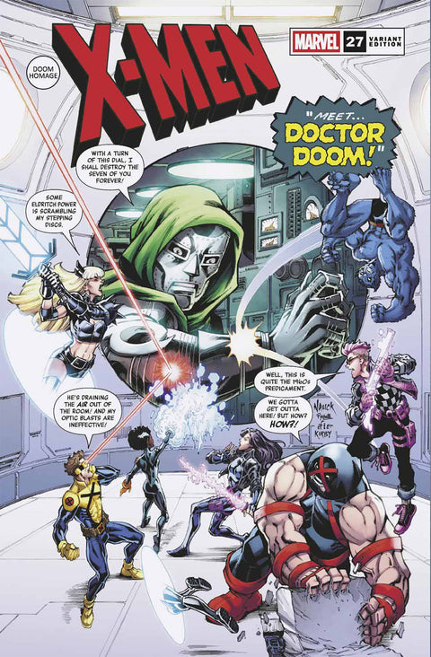 X-Men, Vol. 6 27 Comic Todd Nauck Doom Homage Variant Marvel Comics 2026