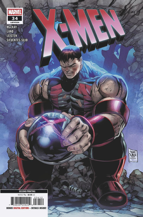 X-Men, Vol. 6 34 Comic 2nd Printing Tony Daniel Marvel Comics 2026