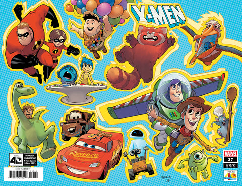 X-Men, Vol. 6 37 Comic Rogê Antônio Pixar 40th Anniversary Variant Marvel Comics 2026