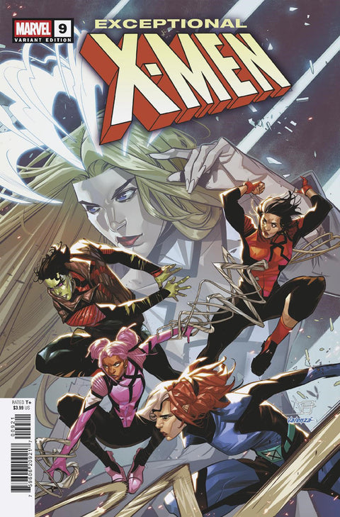 EXCEPTIONAL X-MEN #9 FEDERICO VICENTINI VARIANT Marvel Eve L. Ewing Carmen Carnero Federico Vicentini