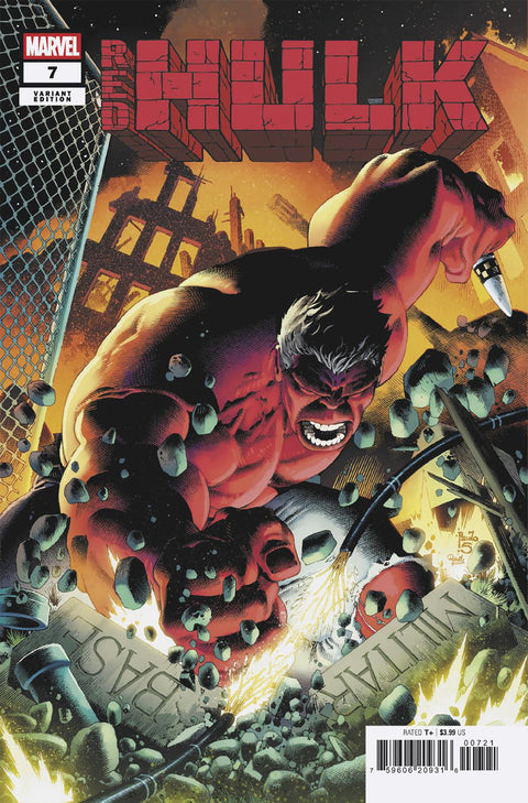 Red Hulk 7 Comic Paulo Siqueira Variant Marvel Comics 2025