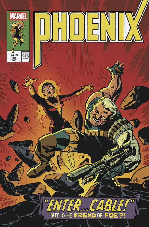 PHOENIX #13 MICHAEL CHO RETROVISION VARIANT Marvel Stephanie Phillips Roi Mercado Michael Cho