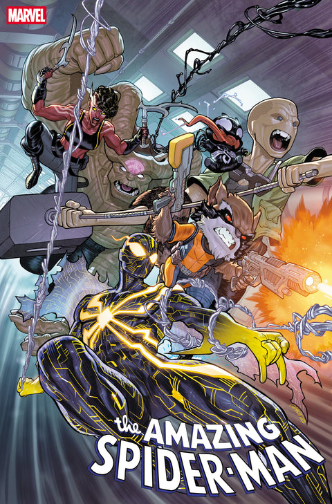 The Amazing Spider-Man, Vol. 7 11 Comic Javier Garrón Spoiler Variant Marvel Comics 2025
