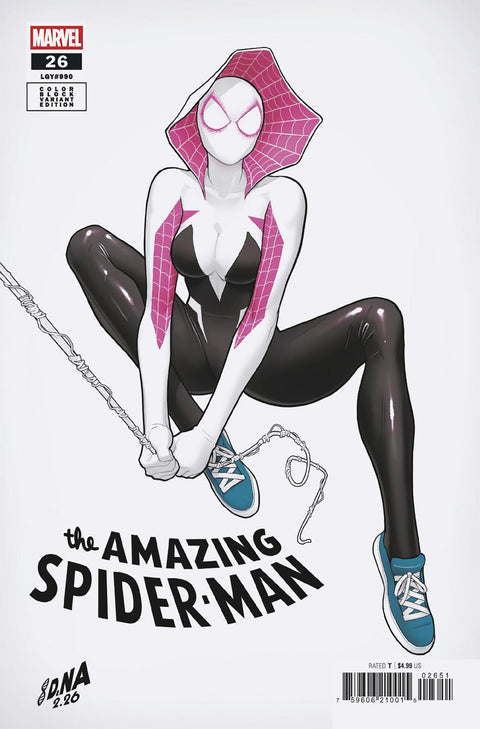The Amazing Spider-Man, Vol. 7 26 Comic David Nakayama Color Block Variant Marvel Comics 2026