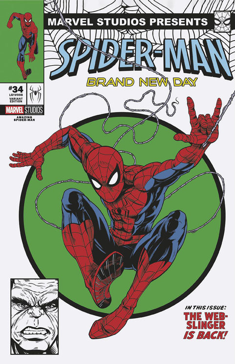 The Amazing Spider-Man, Vol. 7 34 Comic Adam Stafford Spider-Man: Brand New Day Marvel Studios Variant Marvel Comics 2026