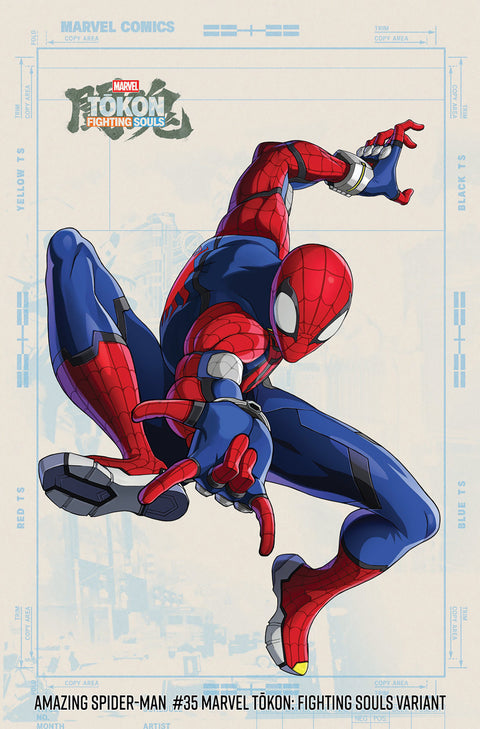 The Amazing Spider-Man, Vol. 7 35 Comic Marvel Tokon: Fighting Souls Variant Marvel Comics 2026