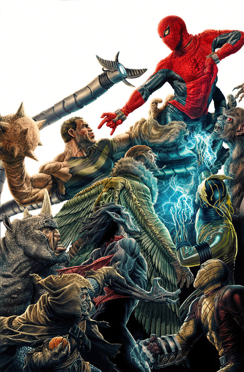 AMAZING SPIDER-MAN #1000 LEE BERMEJO AMAZING VISIONS VIRGIN VARIANT 1:100 Marvel Joe Kelly Pepe Larraz Lee Bermejo