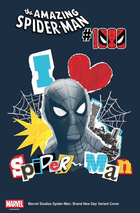 AMAZING SPIDER-MAN #1000 MARVEL STUDIOS SPIDER-MAN: BRAND NEW DAY VARIANT Marvel Joe Kelly Pepe Larraz Marvel Studios